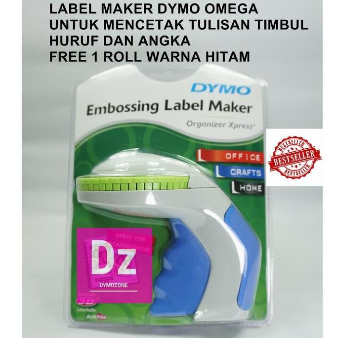 

Premium DYMO OMEGA EMBOSSING LABEL MAKER