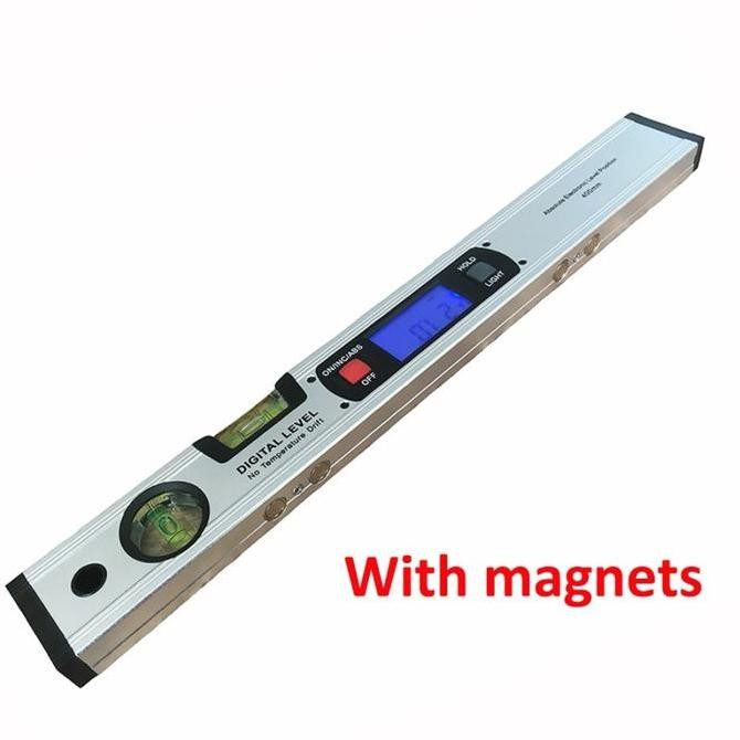 

Penggaris Digital / Alat Ukur Sudut Kemiringan 360 DEGREE 400MM Kualitas Original