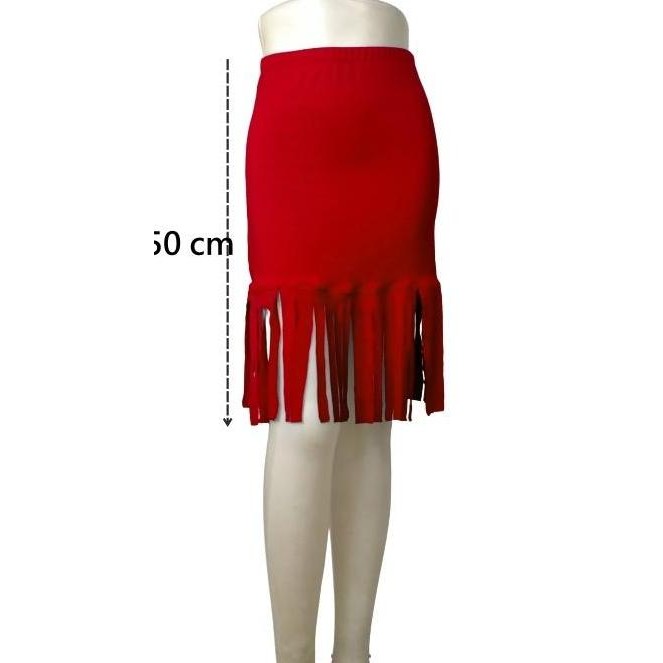 ROK LINE DANCE LATIN ROK DANSA MODEL RUMBAI KOSTUM DANCE Diskon