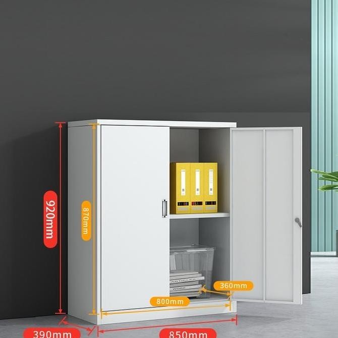 

HIGHLINE Lemari Arsip Filling Kabinet Pintu Buka Tutup Kaca Kualitas Original