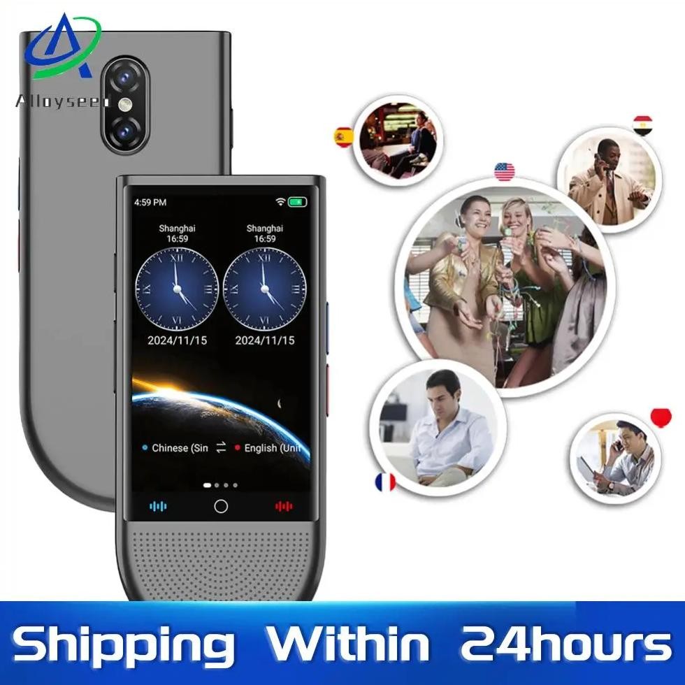 

S15 4G Portable AI Translator 148 Languages Language Translator Device Offline Online Translation for Business Learning Travel