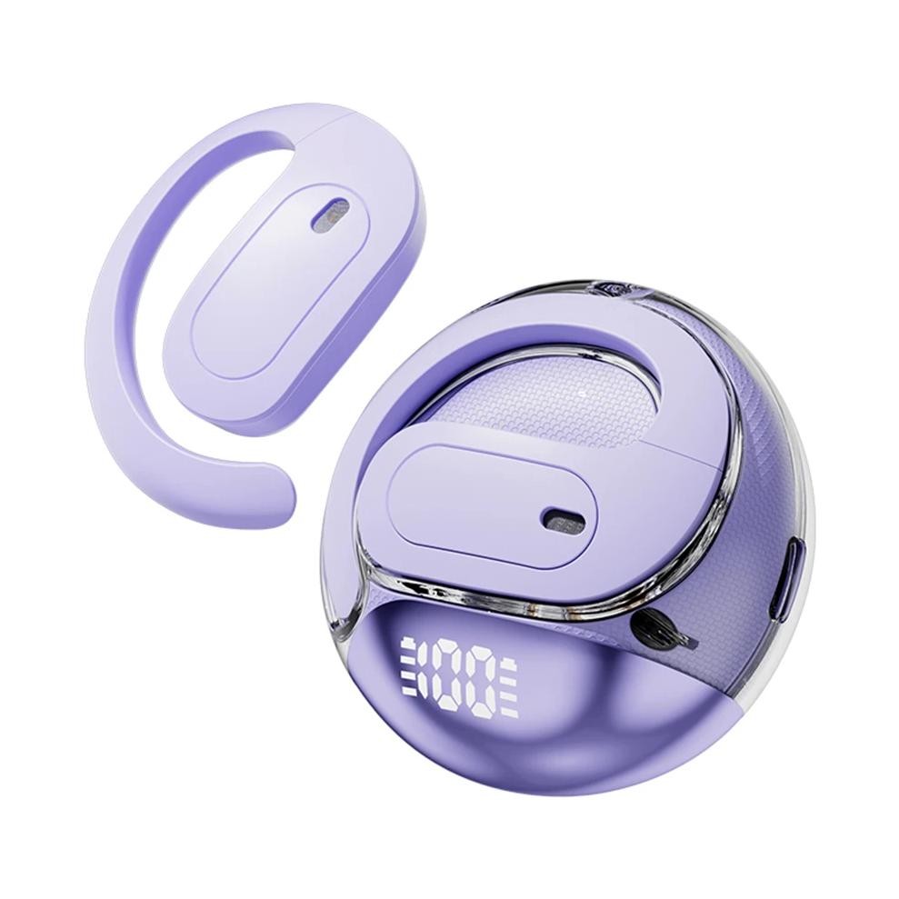 

AI Translator Earbuds 144 Languages Translation Earphones Bluetooth-Compatible 5.4 Wireless Ear Hook Earphones 99% High Accuracy