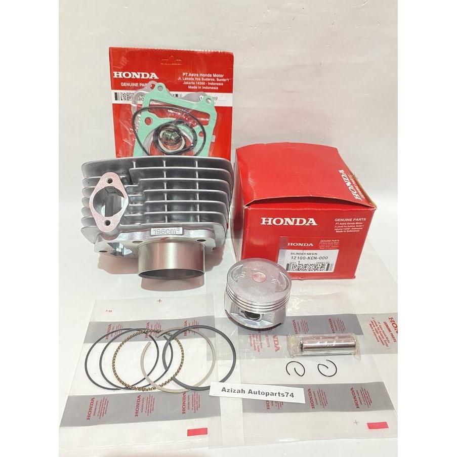 Blok seher set piston+Topset Honda Tiger/Tiger new/Tiger revo Kualitas Original