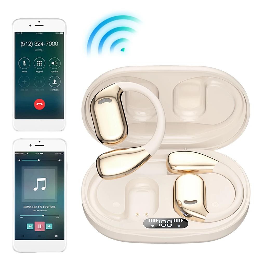 

Language Translation Earbuds Bluetooth-Compatible 5.4 Translator Earbuds Real-time Two-Way Earbuds for Travel Business Learning