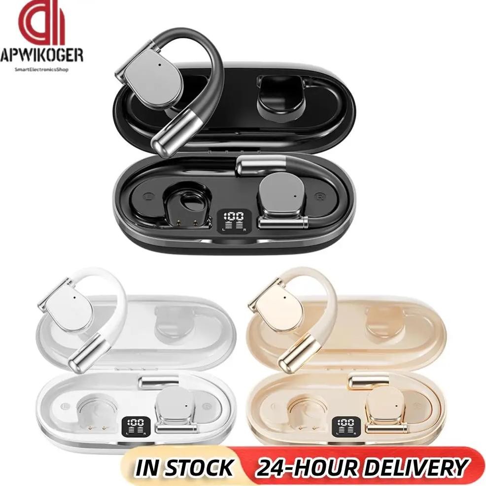 

AI Translator Earbuds Bluetooth-Compatible 5.4 144 Languages Wireless Translating Earbuds 99% Accuracy for Travel and Business