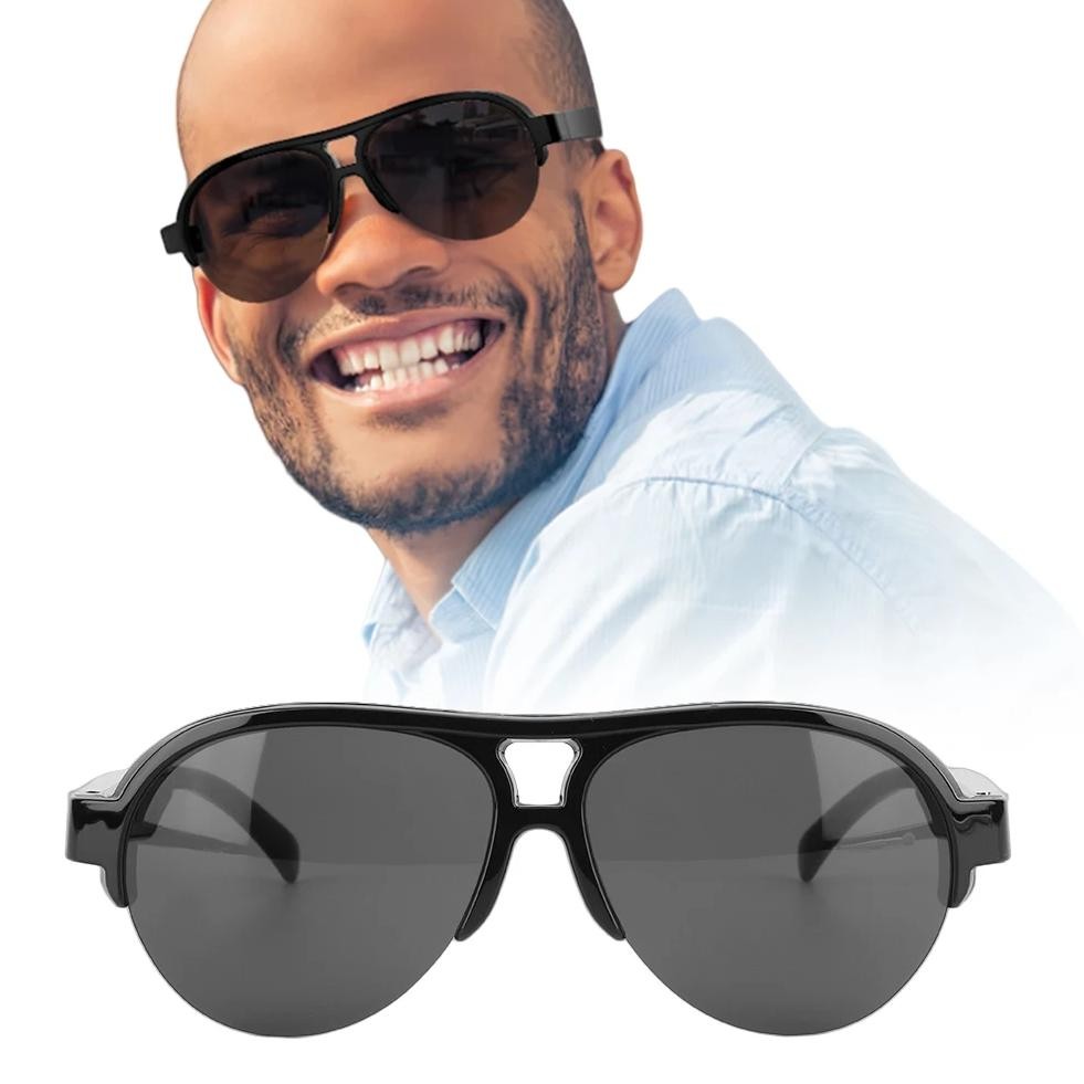 

144 Languages Smart Glasses Translator Bluetooth-Compatible 5.3 Open Ear Sunglasses UV Protection Waterproof for Android and iOS