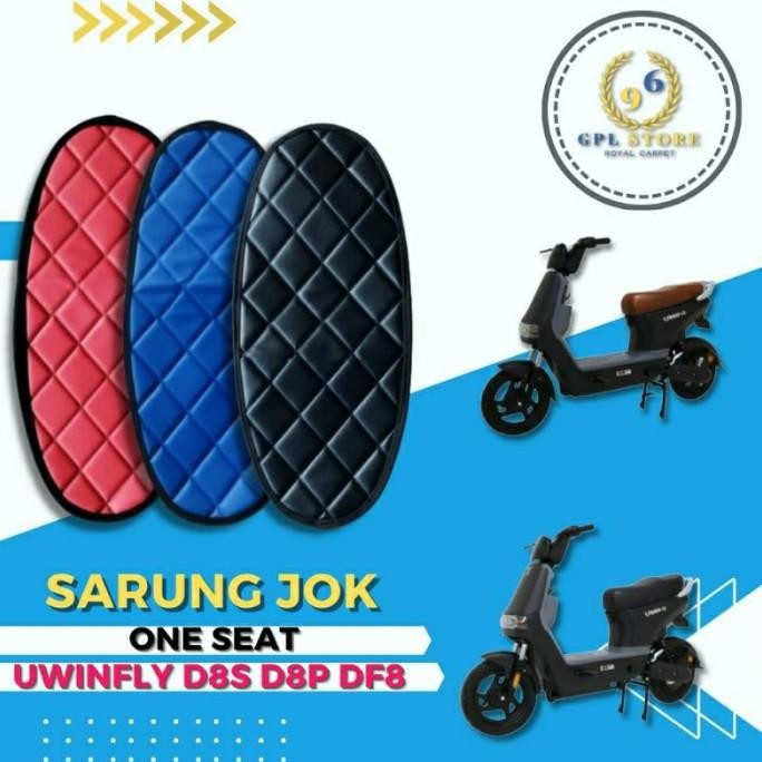 Promo WOww Cover jok sepeda listrik ONE SEAT cover jok model WAJIT/ sarung jok U WINFLY DF8 pelindun