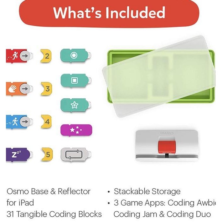 OSMO Coding Starter Kit mainan edukasi STEM based Osmo Game Osmo Ipad Kualitas Original