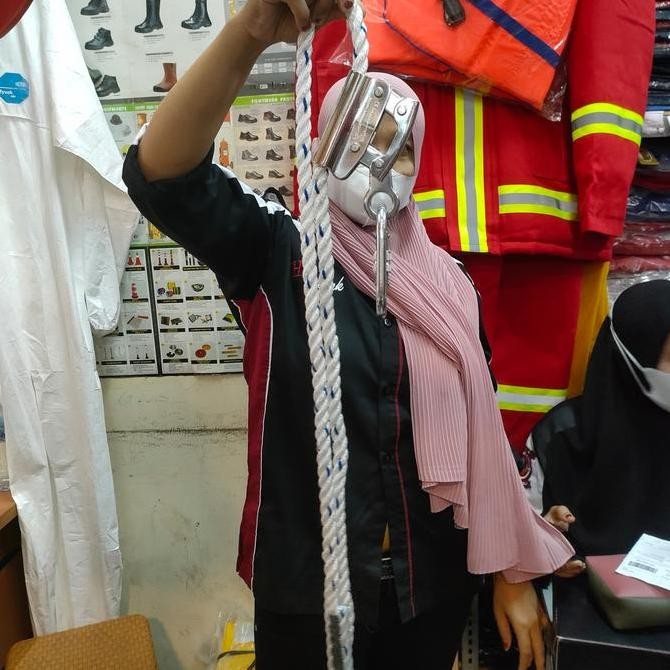 

Work Positioning lanyard Haidar lengkap dengan carabinar harga promo Kualitas Original