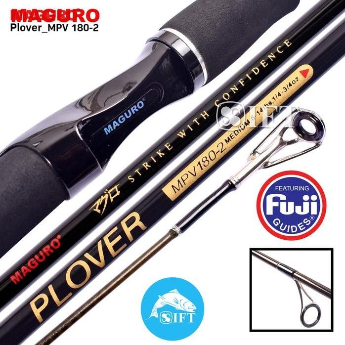 

Terlaris Joran Maguro Plover 135 150 165 180 Cm Fuji Spinning Pancing Ift Store