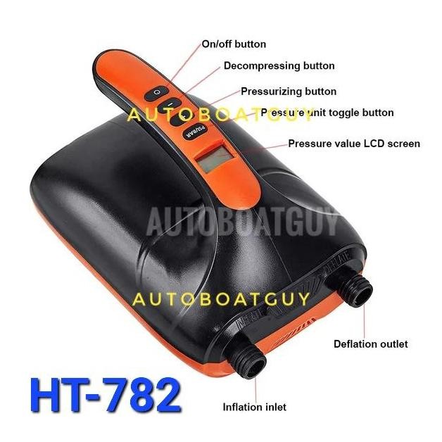

Terlaris Pompa Elektrik Perahu Karet Stand Up Paddle Colokan Mobil 12 Volt