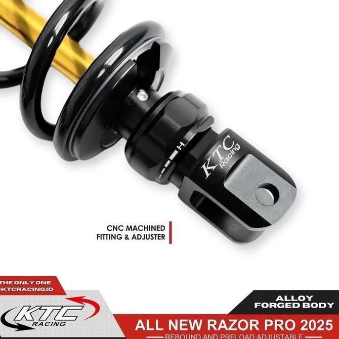 Shockbreaker Ktc razol pro Matic Non Tabung Rebound Klik Uk 325mm motor matic Vario beat scoopy dll 
