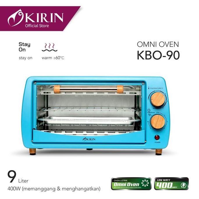 Tersedia Oven Tungku Listrik KBO-90M KIRIN/Electric Oven+Pengatur Otomatis 9Ltr