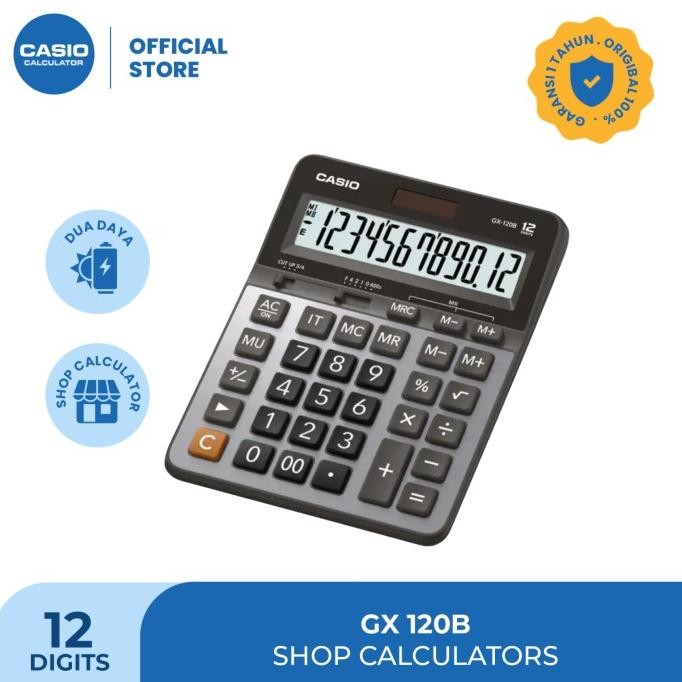 

LINDU Casio Office Calculator GX-120B