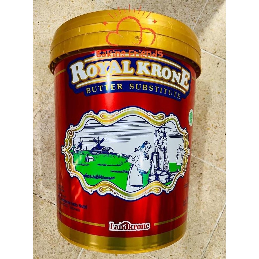 

[Ready/Spesial] Royal Krone Butter 1Kg Repack/Mentega Subtitusi/Butter Substitute [Terlaris&Recommended]