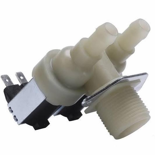 Tersedia Selenoid dual valve air masuk siku L mesin cuci sanyo hitachi murah