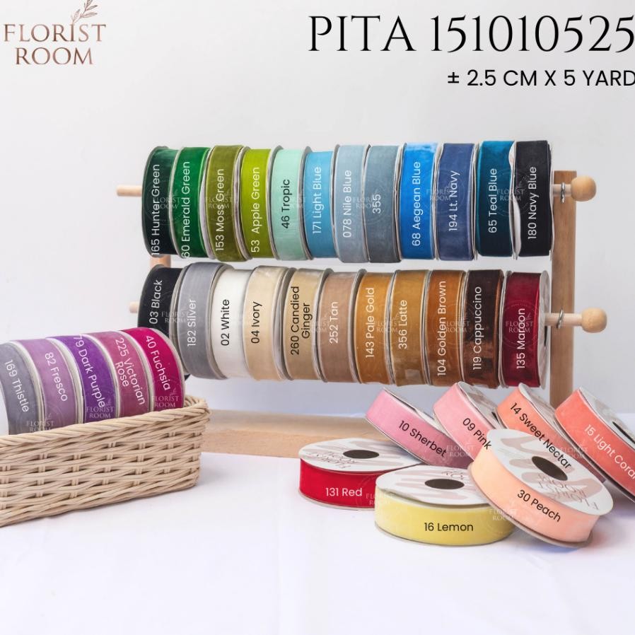 

Pita 151010525 2.5Cm X 5Yard Veet Ribbon