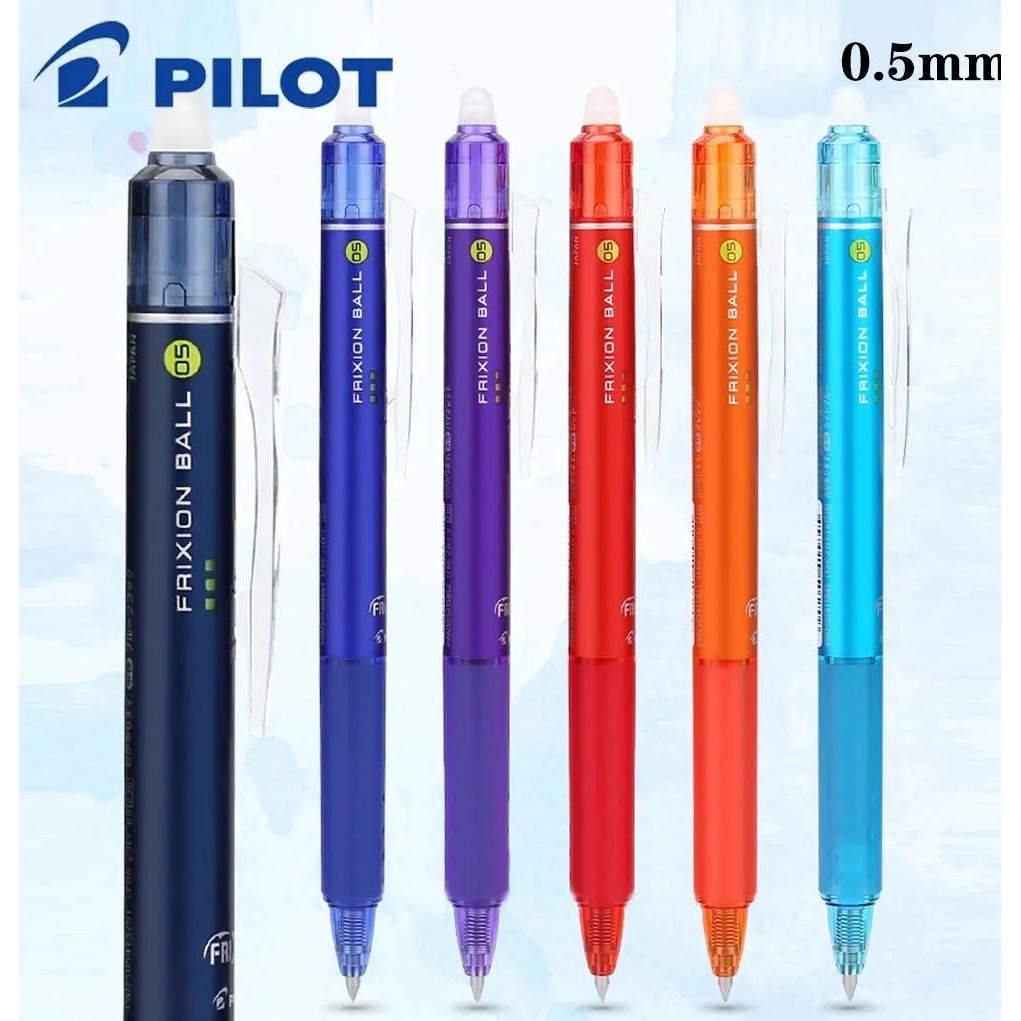 

1Pcs Japan Pilot Frixion Erasable Pen Gel Pen Lfbk-23Ef Color Refill Quick-Drying Smooth 0.5Mm Writing Cute Student Stationery