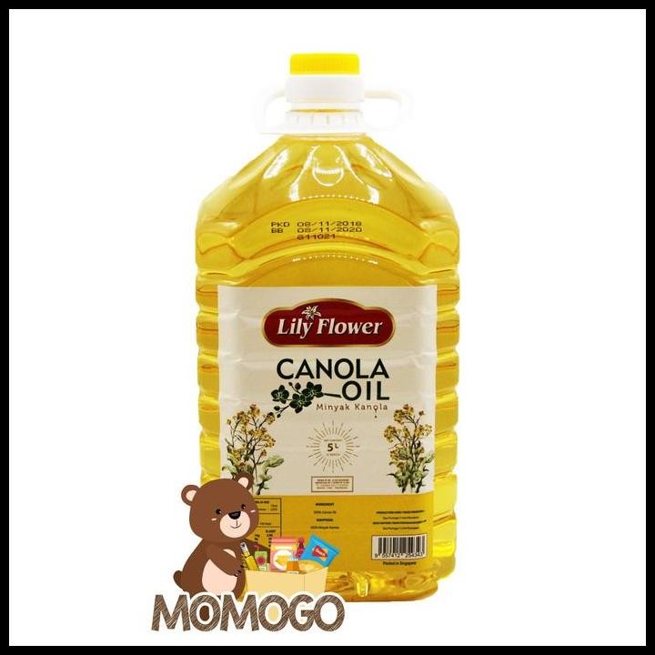 

Terlaris Lily Flower Canola Oil 5L Good Quality