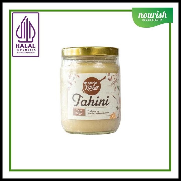 

Terlaris Tahini (Roasted Sesame Paste) 225 Gr Good Quality