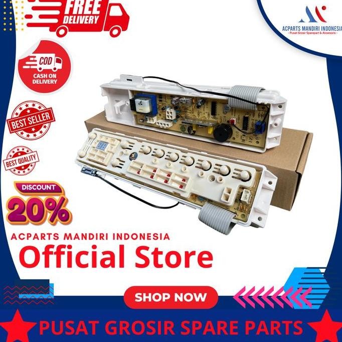 Tersedia SHARP ES-M8000T, Modul pcb mesin cuci Top Loading