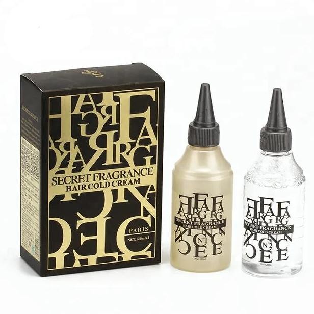 SF Secret Fragrance Paris Hair Cold Perm Liquid 120ML+120ML Cairan Keriting Rambut Permanent - Mouss