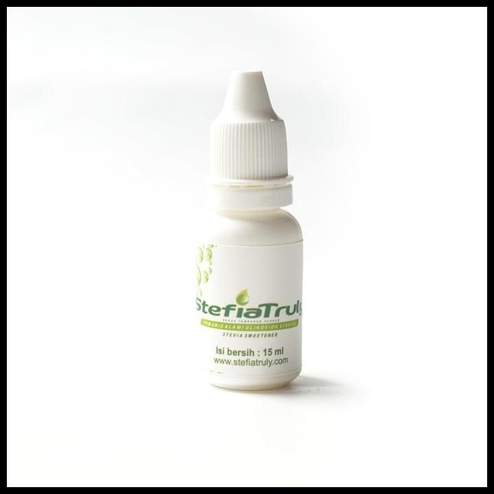 

Terlaris Stefia Pemanis Alami / Gula Zero Kalori Stevia 15 Ml Good Quality