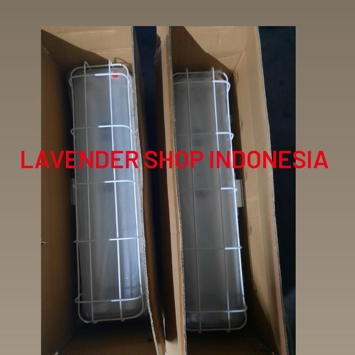 Lampu Tl 2X20W Waterproof Lampu Kapal /  Kap Lampu Tl 2X20 Watt / Kap Lampu Tl Marine 2X20 220V Orig