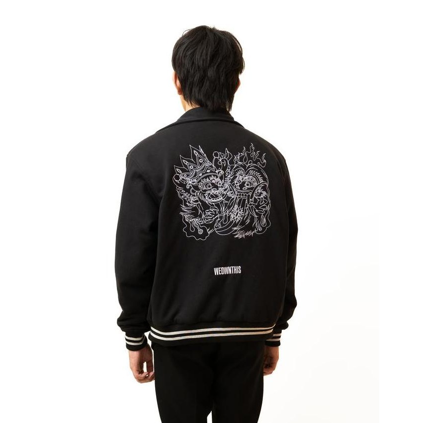 Sale Erigo X Mpl Varsity Jacket Unstoppable Black