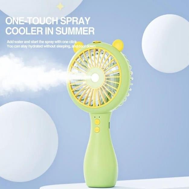 KIPAS ANGIN MINI NANO SPRAY PORTABLE CUTE SPRAY FAN PORTABLE USB