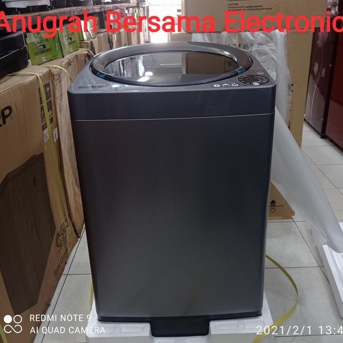 Tersedia Mesin Cuci SHARP 1 Tabung ES-M1008T Kaps-, 10kg