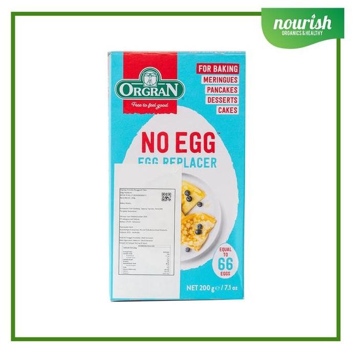

Murah Orgran No Egg Egg Replacer Gluten Free -- 7 Oz (200Gr)