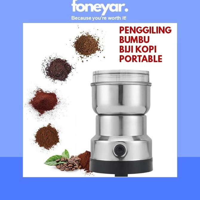 Tersedia BLENDER MINI BUMBU PENGGILING KOPI KERING ELEKTRIK MINI PORTABLE