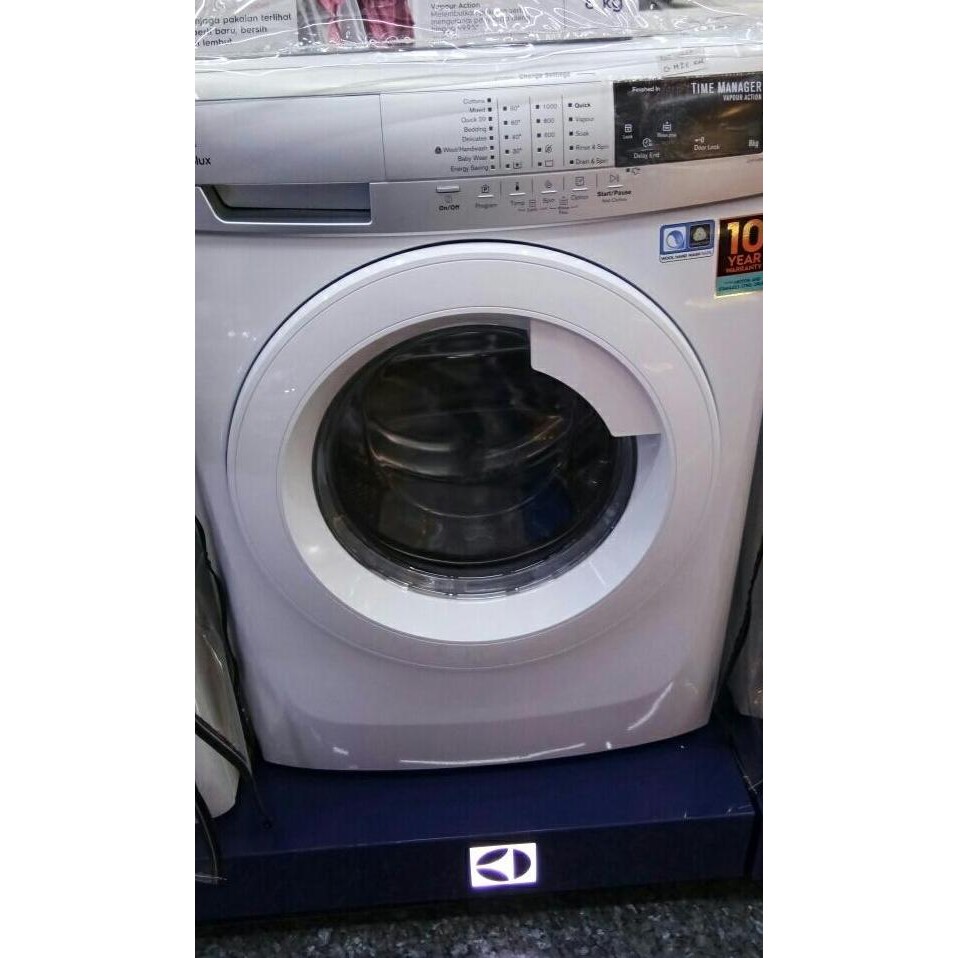 Tersedia ELECTROLUX MESIN CUCI FRONT LOADING 8KG EWF 10845