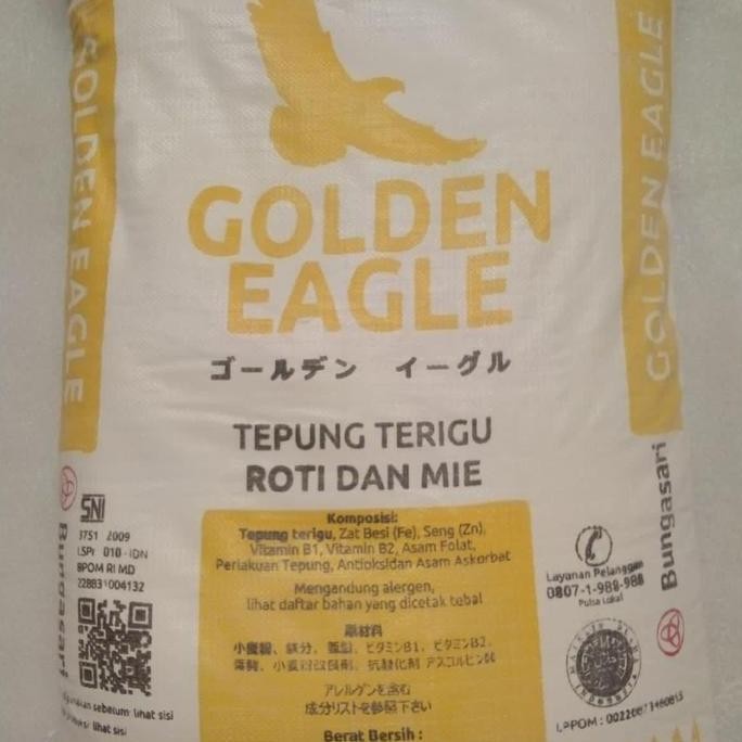 

Terlaris Terigu Golden Eagle 25Kg