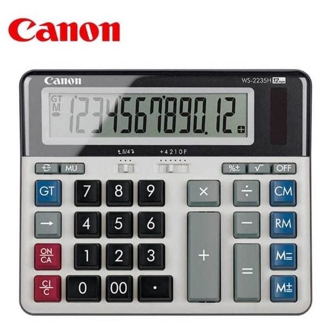 

LINDU CANON CALCULATOR WS-2235H ASA HB