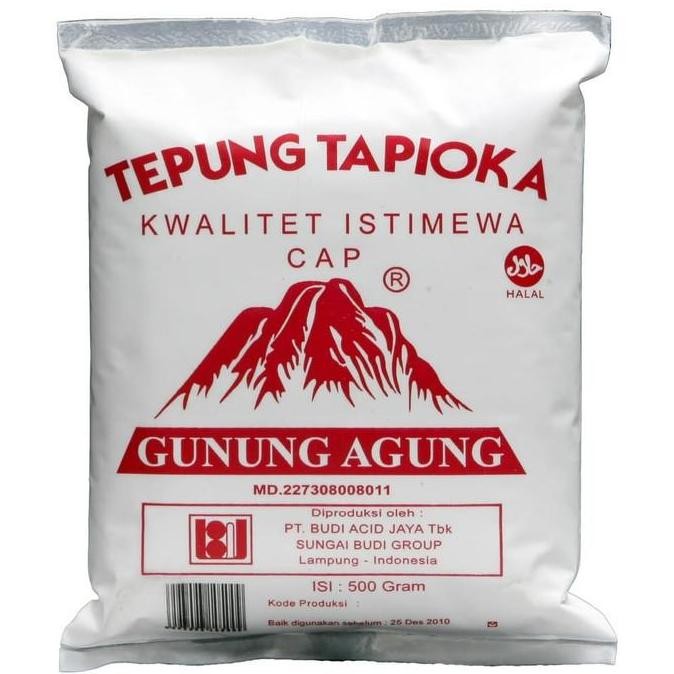

Murah Tepung Tapioka Gunung Agung 1 Dus ( Khusus Gojek / Grab )