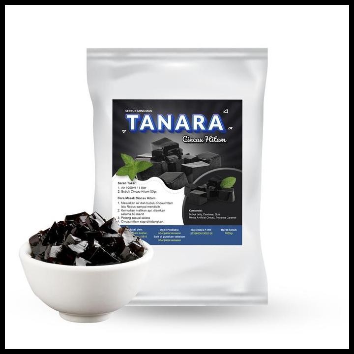 

Terlaris Cincau Hitam Bubuk 1Kg - Grass Jelly Powder 1 Kg - Topping Minuman Good Quality