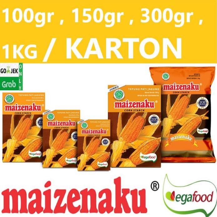 

Terlaris Tepung Maizenaku Kemasan Per Karton [ 1Kg , 100Gr , 150Gr , 300Gr ]