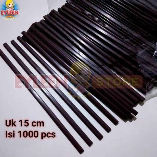 Sedotan Pipih Kopi Stirer Kopi Uk 15 Cm Isi 1. Pcs Adukan Kopi