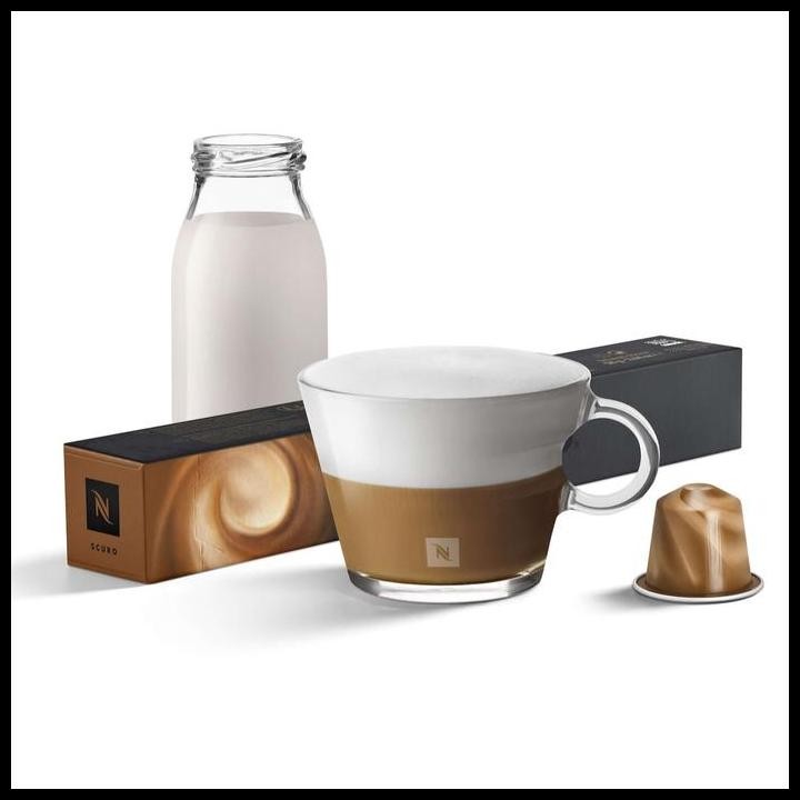 

Terlaris Nespresso Barista Creations Scuro Coffee Capsule / Kapsul Kopi Good Quality