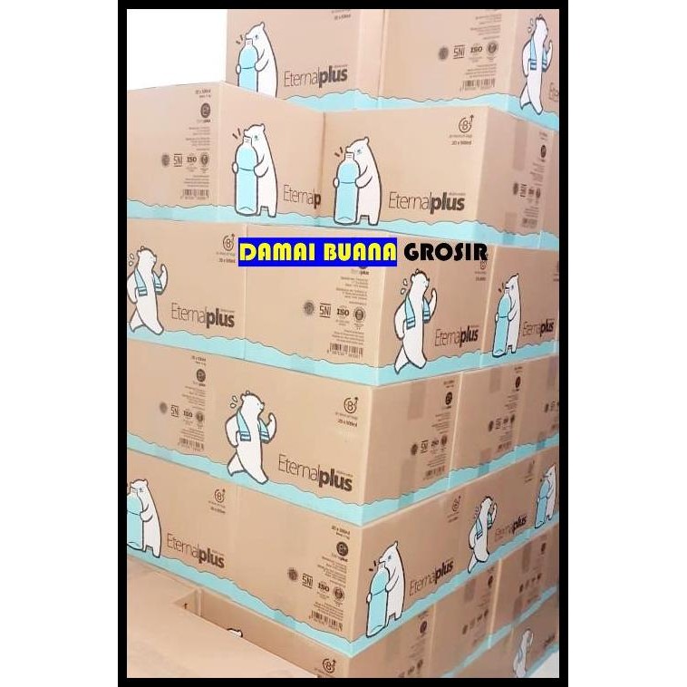 

Terlaris Air Mineral Eternal Plus (E+) 500Ml Promo (1Karton=20 Botol) Good Quality