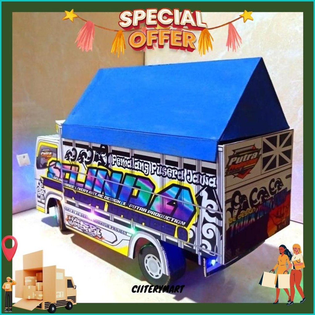 Miniatur Truk Oleng Jumbo Hasil Rawit Terlaris Rc Control Harga Termurah Termurah Banget