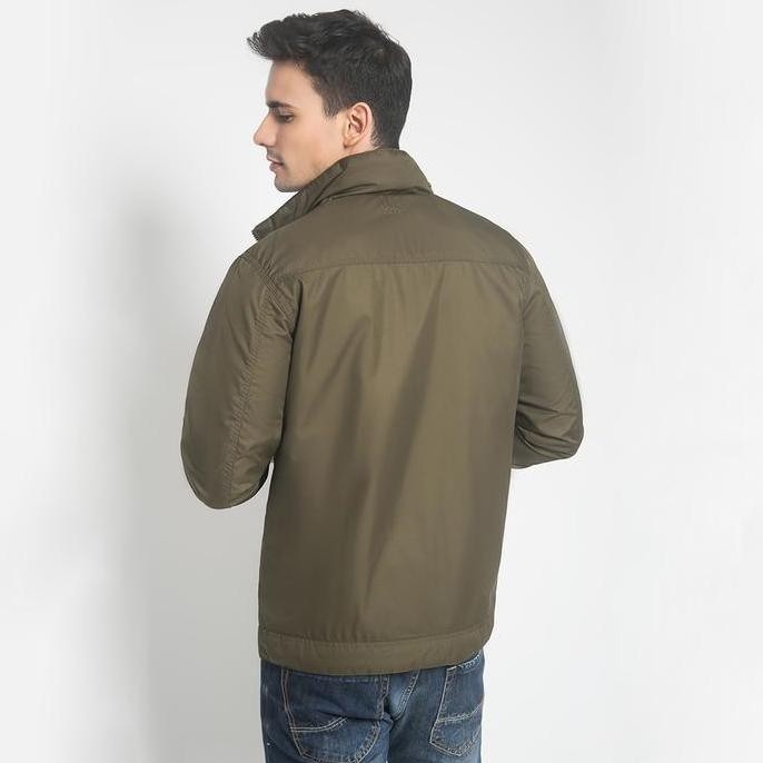 Promo Jaket Casual - Army - 2 Side Jacket - Coklat