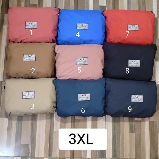 jas hujan sun flower Kualitas Original