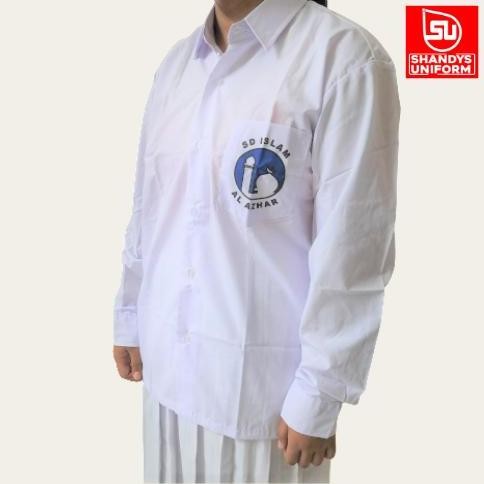 SERAGAM SEKOLAH SD PUTIH AL AZHAR / BAJU SERAGAM AL AZHAR nurs