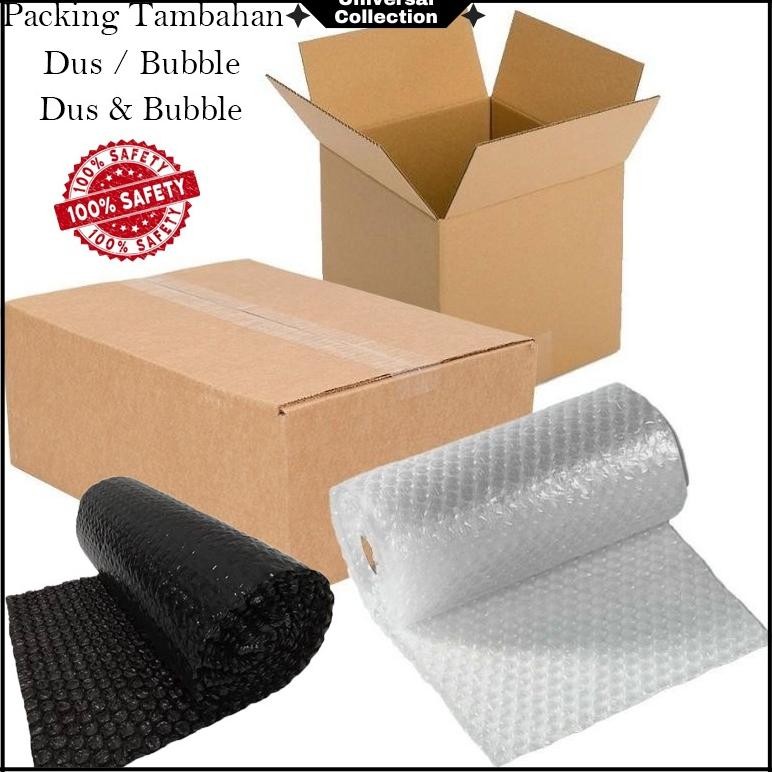

Keunggulan Bubble Wrap/Dus/Box Tambahan Packing Aman