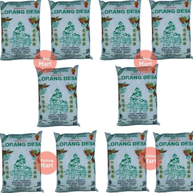 

Grosir 1 Dus Tepung Tapioka Cap Orang Desa Kartonan 1Kg X 10