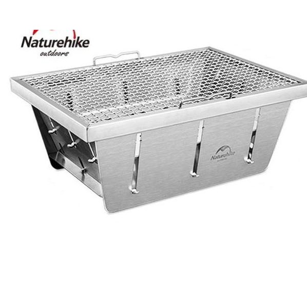 Alat Panggang Naturehike Nh20Cj006 Bare Stainless Folding Grill