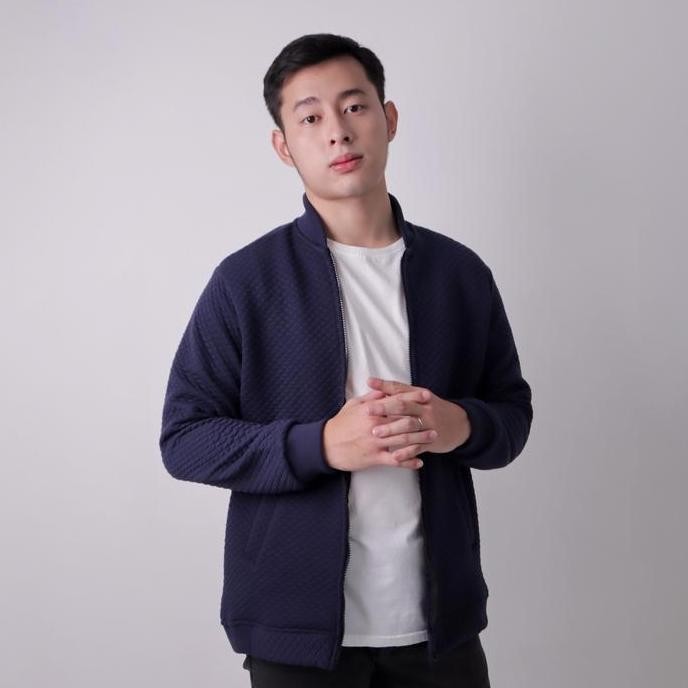 Grosir Msmo Men Basel Comfy Jacket Pria / Outer Cowo / Jaket Cowo